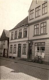 1940 Friseursalon Schott im Haus Neustadt 17 in Wilster