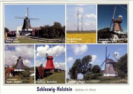 2008 Windmühlen an der Westküste Schleswig-Holsteins