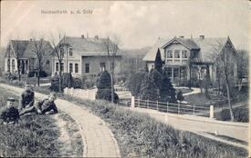 1909 Beidenfleth - Straßen Oberes Forf und an der Fähre