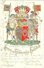 1902 Wappen Schleswig-Holstein