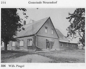 1980 Gehöft (Hof 326) an der Wilsterau in Averfleth - Gemeinde Neuendorf