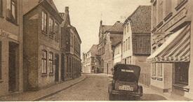 1928 Rathausstraße (oberer Teil) in Wilster