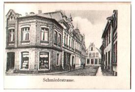 Schmiedestraße in der Stadt Wilster