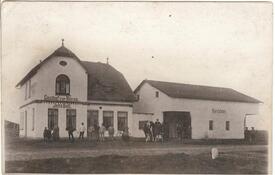 1914 Gasthof Zur Börse in der Gemeinde Landscheide in der Wilstermarsch