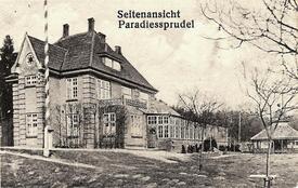 ca. 1932 Paradiessprudel in Burg / Dithmarschen