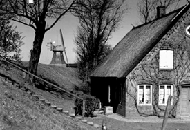 Holländermühle - genutzt als Getreidemühle