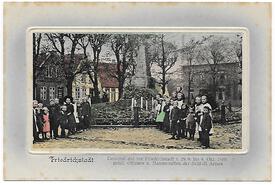 1910 Friedrichstadt - Denkmal zur Erinnerung an die Schleswig-Holsteinische Erhebung 1848/51