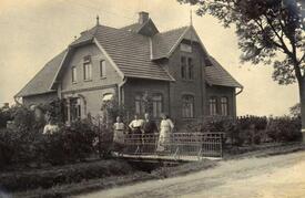 1925 Schule in Honigfleth - Gemeinde Stördorf in der Wilstermarsch