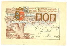 1898 Schleswig-Holsteinische Erhebung 1848.03.24. Provisorische Regierung