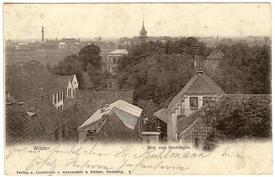 1902 Blick vom Kirchturm der Stadt Wilster in nordwestliche Richtung
