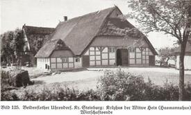 1937 Bauernhaus - Husmannshuus - in Beidenflether Uhrendorf
