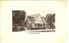 1912 Bauernhof an der Straße nach Diekdorf, heute Teil der Hans-Prox-Straße in der Stadt Wilster