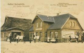 1904 Gasthof Springhirsch in Krempdorf