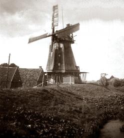 1929 Windmühle "Hoffnung" in Beidenfleth in der Wilstermarsch