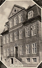 1940 Palais Doos - das Neue Rathaus der Stadt Wilster