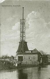 1911 Dampfmühle Averfleth an der Wilsterau