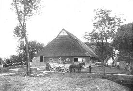 1913 Barghus (Wirtschaftsteil) in Schotten Gemeinde Nortorf in der Wilstermarsch