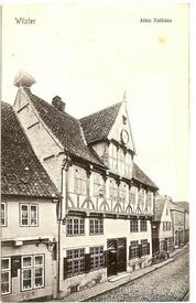 1913 Blick in die Marktstraße (heutige Op de Göten) in Richtung Marktplatz
