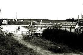 1950 bis 1970 Kattenstieg - Burger Hafen und Freibad am Nord- Ostsee Kanal