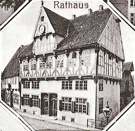 1865 Altes Rathaus der Stadt Wilster
