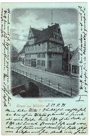 1898 Altes Rathaus, Wilsterau in Wilster