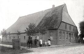 1915 Bauernhaus Dibbern in Honigfleth in der Gemeinde Stördorf in der Wilstermarsch