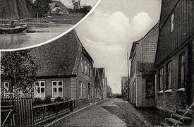 1935 Straße Oberes Dorf in Beidenfleth in der Wilstermarsch