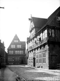 1930 Altes Rathaus an der Op de Göten (damalige Marktstraße) in Wilster