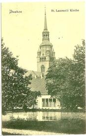 Itzehoe - Kirche St. Laurentii, Klosterhof 1908