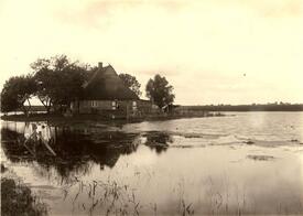 1912 Überflutung in St. Margarethen, Heideducht bei Scheelenkuhlen