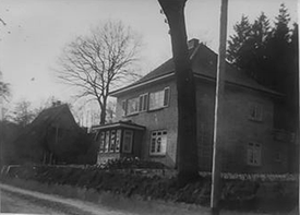 1939 Die vier baugleichen Fick´schen Häuser am ehemaligen Standort des vormaligen Krankenhaus für die Beschäftigten beim Bau des Kaiser-Wilhelm Kanal
