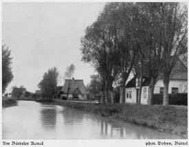 1920 Partie am Bütteler Kanal in der Wilstermarsch