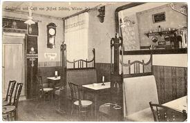 1912 Café Schöne in der Schulstraße, der heutigen Zingelstraße in Wilster