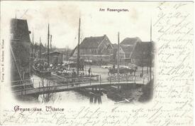 1900 Wilsterau am Rosengarten - Hafen der Stadt Wilster