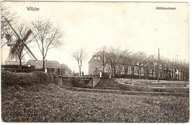 1911 Wilsterau, Mühlenbrücke und Stadt-Mühle
