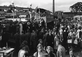 1955 Wilster Jahrmarkt auf dem Colosseum Platz