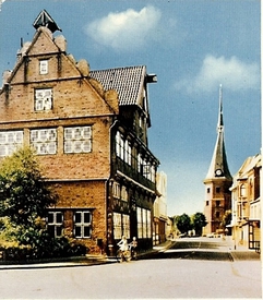 1972 Altes Rathaus in der Stadt Wilster