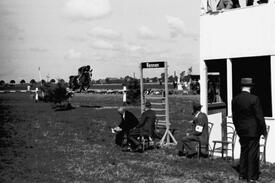 1953 Pferdesport - Jagdrennen in Dammfleth bei Wilster