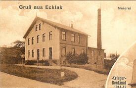 1935 Meierei in Ecklak in der Wilstermarsch