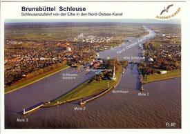 2008 Schleusen des Nord-Ostsee-Kanals in Brunsbüttel