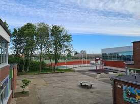 2020 Außenanlagen bei der Gemeinschaftsschule Wilster