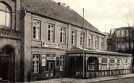 1956 Vereinslokal des SV Alemannia 1904, Gasthof Holsteinisches Haus an der Op de Göten in Wilster