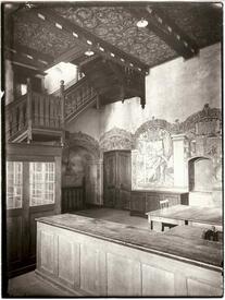 1922 Saal im Alten Rathaus an der Op de Göten in der Stadt Wilster