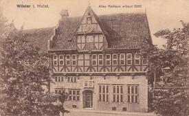 Altes Rathaus in der Stadt Wilster