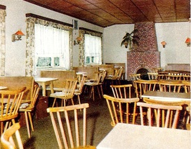 1961 Kleve - Gaststube in der Gaststätte Klever Hof
