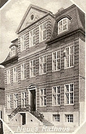 1942 Palais Doos - Neues Rathaus in der Stadt Wilster