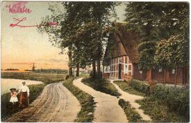 1908 Landrecht bei Wilster, Weg in Bischof von Wilster zum Kasenort