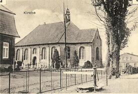 1912 Kirche St. Georg zu Krummendiek in der Wilstermarsch