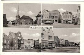 1960 Marktplatz, Op de Göten in der Stadt Wilster