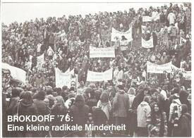 1976 Protest gegen Bau des Kernkraftwerkes Brokdorf